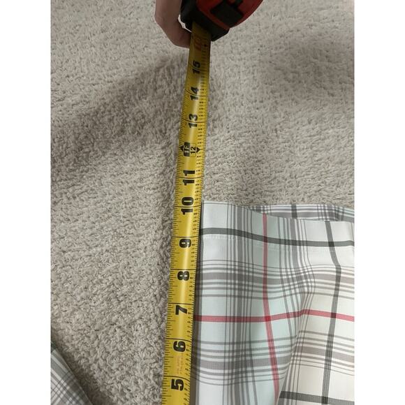 Nike Golf Men's Shorts 36 In Tour Performance Dri-Fit Plaid. Some Marks In Pic - Picture 9 of 9
